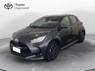 Usata Toyota Yaris Hybrid Trend 116 CV (85 kW) 2022 Nero Berlina
