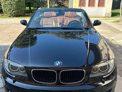 Usata BMW 118 Cabriolet 143 CV (105 kW) 2009 Nero Cabrio