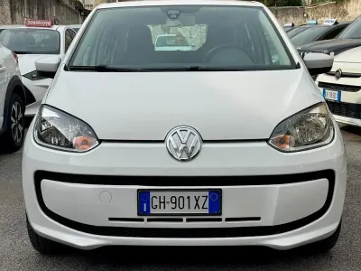 Begagnad VW up! Move 60 HK (44 kW) 2012 Vit Halvkombi