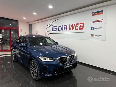 Usata BMW X4 M Sport 190 CV (139 kW) 2022 Blu SUV