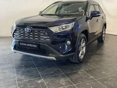 Usata Toyota RAV4 Hybrid Lounge 221 CV (162 kW) 2020 Blu SUV