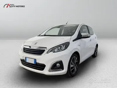 Usata Peugeot 108 Allure 72 CV (52 kW) 2019 Bianco Berlina
