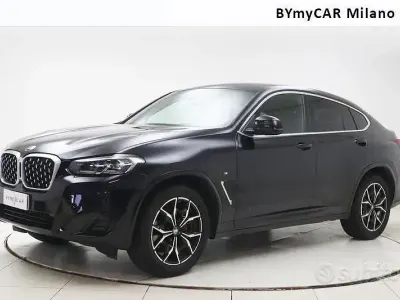 Usata BMW X4 M Sport 190 CV (139 kW) 2023 Nero SUV