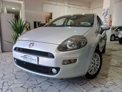 Usata Fiat Punto Lounge 69 CV (50 kW) 2013 Argento Utilitaria