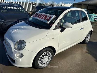 Usata Fiat 500 Lounge 69 CV (50 kW) 2008 Bianco Utilitaria