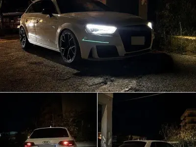 Usata Audi A3 150 CV (110 kW) 2015 Bianco Berlina