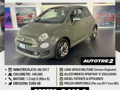 Usata Fiat 500 S 95 CV (69 kW) 2017 Verde Berlina