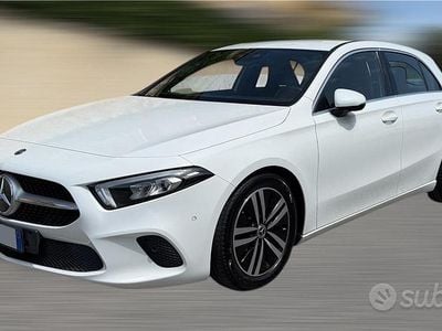 Usata Mercedes A180 116 CV (85 kW) 2019 Bianco Berlina