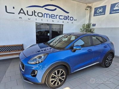 Usata Ford Puma Titanium 120 CV (88 kW) 2022 Blu SUV