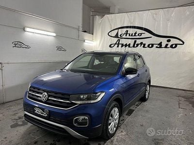 Usata VW T-Cross Advance 116 CV (85 kW) 2019 Blu SUV