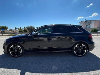 Usata Audi A3 S-Line 150 CV (110 kW) 2018 Nero Berlina