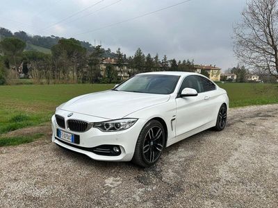 usata BMW 420 d luxury interni in pelle biscotto