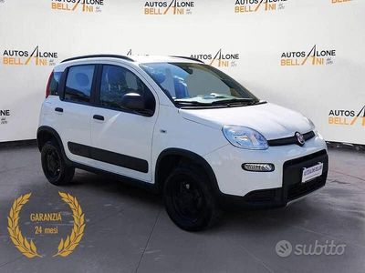 Usata Fiat Panda 4x4 Wild 86 CV (63 kW) 2022 Bianco Utilitaria