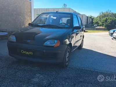 Usata Fiat Seicento 39 CV (28 kW) 1998 Nero Utilitaria