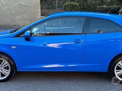 Begagnad Seat Ibiza 86 HK (63 kW) 2009 Blå Sportkupé