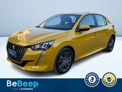 Usata Peugeot 208 Allure 75 CV (55 kW) 2021 Giallo Utilitaria