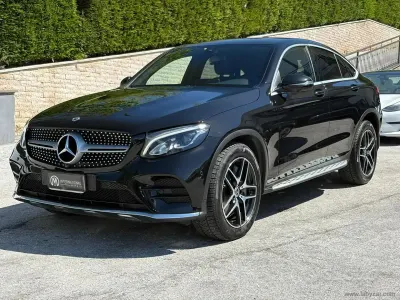 Usata Mercedes GLC220 Premium 170 CV (125 kW) 2018 Nero Coupé