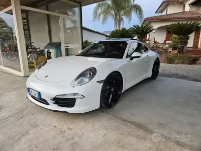 Brugt Porsche 911 Carrera 349 HK (256 kW) 2015 Hvid Coupe