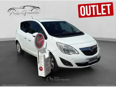Begagnad Opel Meriva S 95 HK (69 kW) 2011 Vit Minibuss