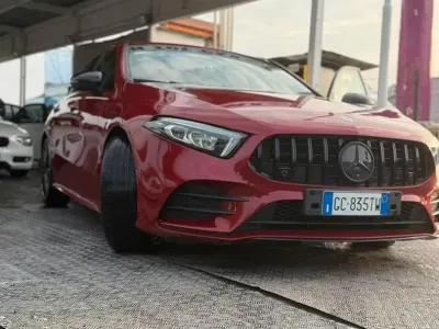 Usata Mercedes 180 116 CV (85 kW) 2018 Rosso Berlina