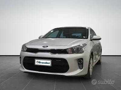 Usata Kia Rio Active 84 CV (61 kW) 2018 Grigio Berlina