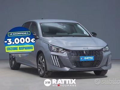 Usata Peugeot 208 Allure 101 CV (74 kW) 2025 Grigio Utilitaria
