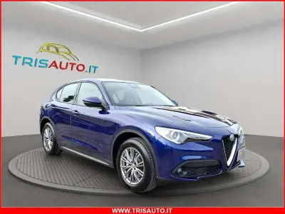 Usata Alfa Romeo Stelvio Business 192 CV (141 kW) 2021 Blu SUV