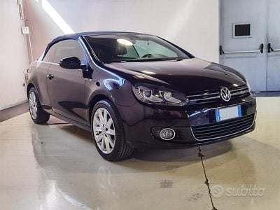 Usata VW Golf Cabriolet 105 CV (77 kW) 2012 Nero Cabrio