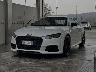 Usata Audi TT S-Line 184 CV (135 kW) 2015 Bianco Coupé