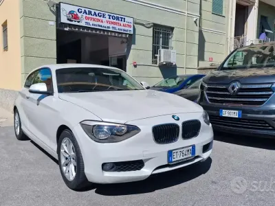 Usata BMW 116 Efficient Dynamics 116 CV (85 kW) 2013 Bianco Utilitaria