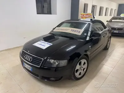 Usata Audi A4 Cabriolet 163 CV (119 kW) 2004 Nero Cabrio