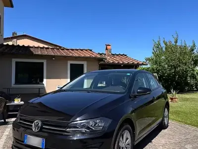 Usata VW Polo Comfortline 95 CV (69 kW) 2019 Nero Utilitaria