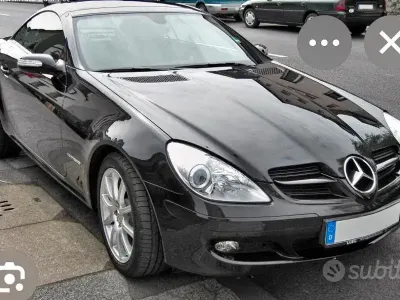 Usata Mercedes SLK200 163 CV (119 kW) 2006 Nero Cabrio