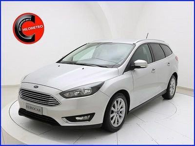 Usata Ford Focus Titanium 120 CV (88 kW) 2017 Argento Station wagon