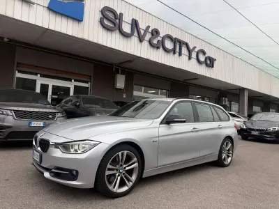Usata BMW 325 Sport Line 218 CV (160 kW) 2014 Argento Station wagon