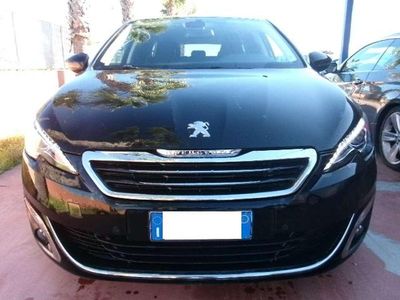 Usata Peugeot 308 SW Allure 120 CV (88 kW) 2016 Nero Station wagon
