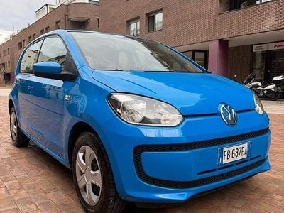 Begagnad VW up! Move 60 HK (44 kW) 2015 Blå Halvkombi