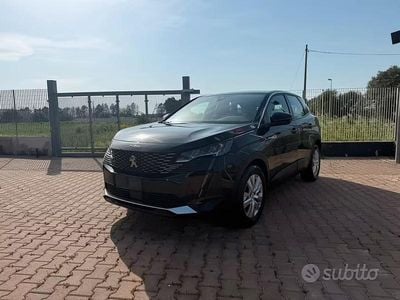 Usata Peugeot 3008 Active 131 CV (96 kW) 2021 Nero SUV