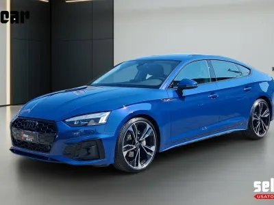 Usata Audi A5 Sportback S-Line 204 CV (150 kW) 2024 Blu atollo metallizzato Utilitaria