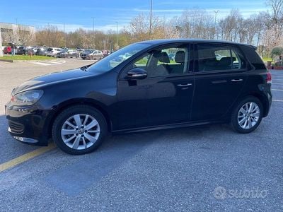 Usata VW Golf VI Highline 122 CV (89 kW) 2011 Nero Utilitaria