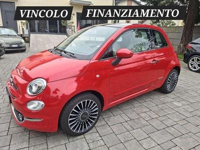 Usata Fiat 500 Lounge 69 CV (50 kW) 2018 Arancione Utilitaria