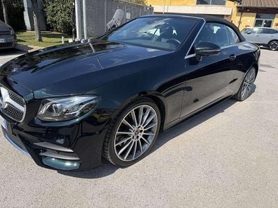 Usata Mercedes E450 Premium 367 CV (269 kW) 2019 Verde Cabrio