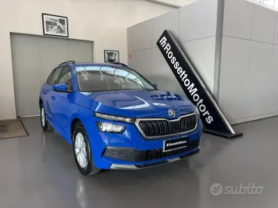 Usata Skoda Kamiq 90 CV (66 kW) 2021 Blu SUV