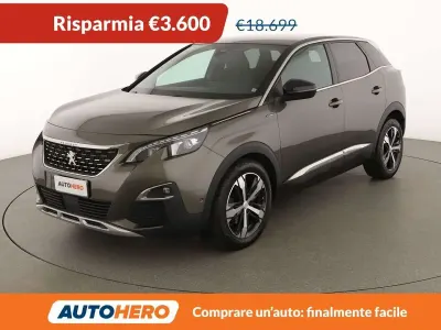 Usata Peugeot 3008 GT-line 131 CV (96 kW) 2019 Verde SUV