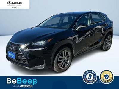 Usata Lexus NX300h Executive Line 155 CV (114 kW) 2017 Nero pastello SUV
