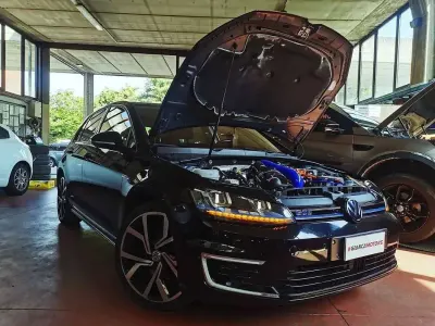 Usata VW Golf VII GTE 150 CV (110 kW) 2016 Nero Berlina