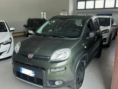Usata Fiat Panda Cross Cross 95 CV (69 kW) 2018 Verde Utilitaria
