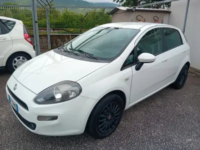 Brugt Fiat Punto Sport 95 HK (69 kW) 2012 Hvid Hatchback