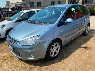 Usata Ford C-MAX Titanium 90 CV (66 kW) 2008 Blu Monovolume