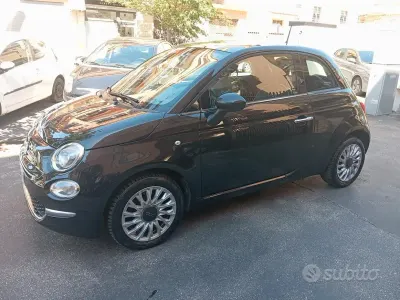 Usata Fiat 500 Lounge 69 CV (50 kW) 2017 Nero Berlina